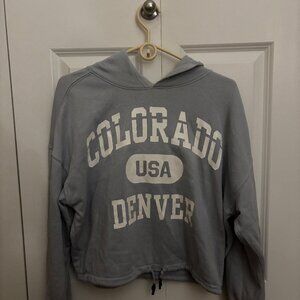 Crop Colorado Hoodie